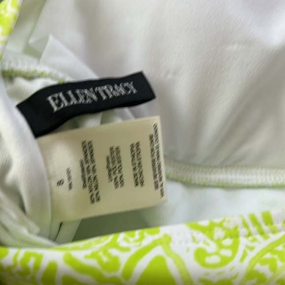 Ellen Tracy Green One Piece Swimsuit  Size 8 - Picture 7 of 10